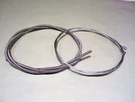 Harley Davidson J, Jd, Single, Early Front Brake Cable Nickel. Fixed Price $40.00.