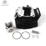 56MM Top End Cylinder Piston Kit For 2A6-11311-00-00 Yamaha DT125 1974-1981. Fixed Price $119.54.