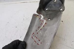 1973 - 1976 Honda XR75 Oem Front Fender Cracked Broken Damaged. Fixed Price $65.00.