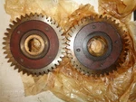 Used Set Coupling Gears Ariel Square Four Mk & Ii 1937-58 1160-37 1162-37. Fixed Price $250.00.