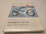 Clymer M439 1987-90 Honda 600 Hurricane Service Manual. Fixed Price $15.95.