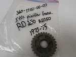 Nos Yamaha Oem Transmission 5TH Pinion Gear 27T 73-75 RD250 RD350 360-17151-00. Fixed Price $29.99.