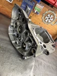 2013 Rmz 250 Suzuki Crank Cases Matching Set/ Right Side Damaged 11301-49821. Fixed Price $180.00.