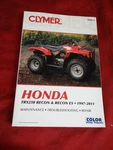 Honda / Clymer Repair Manual, 1997-2011 TRX250 Recon Es, M446-4. Fixed Price $29.95.