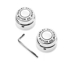 Harley-davidson Motor Co. Front Axle Nut Covers Dyna 17- Later Softail. Fixed Price $53.95.