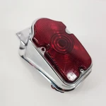 Oem Harley Davidson Tombstone Light Vintage Glide Softail Chrome Panhead. Fixed Price $299.95.