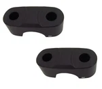 Set Of Genuine Honda Black Handlebar Clamps 95014-22200 CB450 CB550 CB750. Fixed Price $41.95.