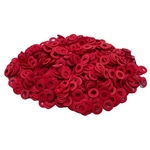 M5 X 10MM 0.8MM Fiber Washers Insulating Flat Red Paper Sealing Was.... Fixed Price $15.14.