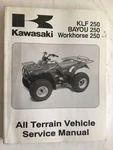 2003 Kawasaki Bayou Workhorse Service Manual 99924-1284-01. Fixed Price $24.20.