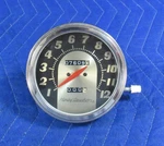 Gold Face Tombstone Harley Speedometer Panhead Shovelhead Knucklehead Chopper. Fixed Price $175.00.
