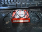 Nos Riken 0.25 1ST O/s Keystone Piston Rings Suzuki T20 Super Six Hustler. Fixed Price $9.99.
