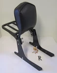 Harley-davidson '04 Up Sportster Black Sideplates, Sissy Bar, Backrest & Rack. Fixed Price $79.99.