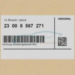 Genuine Bmw 23008567271 - Gasket Shift Cover Reverse Aid. Fixed Price $59.34.