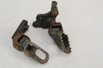 1984 Yamaha Foot Rest Peg Set Right Left With Brackets. Fixed Price $32.00.