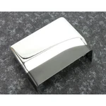 V-twin Manufacturing Chrome W/black Accent Battery Top And Side Cover 42-0701. Fixed Price $76.37.