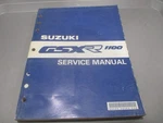 Suzuki Oem Service Manual 1989-1992 GSXR1100 99500-39092-03E. Fixed Price $186.95.