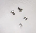 Ajs Matchless Slider Suspension (dual Lugs) Set End Cap Nuts & Mudguard Bolts. Fixed Price $10.78.