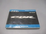 Honda Oem Owners Manual 2006 CBR1000RR 31MEL620. Fixed Price $41.95.