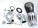 Harley Davidson Screamin' Eagle Chrome Heavy Breather Air Cleaner Softail Dyna. Fixed Price $349.95.