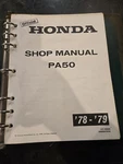 Honda Service Shop Repair Manual Book 1978 - 1979 Hobbit 80605 Binder. Fixed Price $59.99.