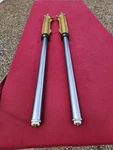 79-82 Husqvarna Husky Wr Ae Forks 35MM Nice 250 420 430 Vintage. Fixed Price $200.00.