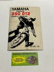 Yamaha Motorcycle DT2 250 Enduro Owners Manual Original 311-28199-10 1972. Fixed Price $69.99.