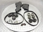 2012 08-13 Ducati 848 Superbike Front Rear Timing Belt Pulley Cover Sprocket Lot. Fixed Price $78.25.