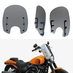 Smoke Motorcycle Windshield For Harley Street Bob Fxbb 18-24 Fxlr Fxst Dyna. Fixed Price $109.99.