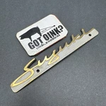 Suzuki 1966-1969 T-250 305 350 500 Mk Oem Frame Cover Emblem Badge 68131-11001. Fixed Price $19.95.