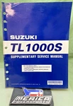 Genuine Suzuki 99501-39280-03E TL1000S Supplementary Service Manual 1998. Fixed Price $19.60.