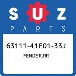 63111-41F01-33J Suzuki Fender,rr 6311141F0133J, New Genuine Oem Part. Fixed Price $626.47.
