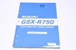 Oem Suzuki 99501-37200-03E GSX-R750 Supplementary Service Manual. Fixed Price $28.98.