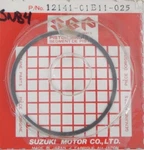 New Genuine Suzuki .25 Over Piston Ring Oem 12141-01B10-025 Ss 12141-01B11-025. Fixed Price $9.73.