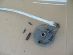1984 Yamaha YZ125 Rear Brake Backing Plate & Torque Arm Stay. Fixed Price $49.91.