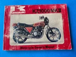 Kawasaki KZ1000 Mkii Mark 2 Owners Manual .. Fixed Price $125.00.