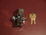 Nice Oem Harley-davidson Chrome Frame-mounted Universal Helmet Lock P/n 45732-86. Fixed Price $19.99.