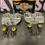 Harley Shovelhead 1340 Cylinder Heads 16707-80 16705-80 Refurbished W/valves. Fixed Price $999.00.
