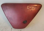 Kawasaki Left Side Oil Tank Cover Panel With Emblem. Fixed Price $50.00.