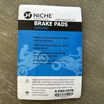 Niche Brake Pad Set For Kawasaki Vulcan 800 1600 Suzuki Front Rh, Rear. Fixed Price $18.00.
