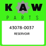 43078-0037 Kawasaki Reservoir 430780037, New Genuine Oem Part. Fixed Price $77.65.