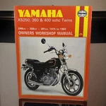 Yamaha 1975-1984 XS250/360/400 Sohc Twins Haynes Owners Workshop Manual Vtg. Fixed Price $18.18.