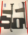 Harley Battery Tie Down Rods Pads Wing Nuts Knucklehead Panhead Ul 36-57 Rigid. Fixed Price $55.95.