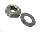 1969 Yamaha L5TA Trailmaster - Crankshaft Primary Drive Gear Nut. Fixed Price $8.74.