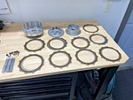 2002 Yamaha 00-02 YZ426F Oem Complete Clutch W Plates Basket Hub. Fixed Price $80.00.