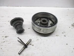 1991-1997 Yamaha Xv 750 Virago Used Flywheel And Starter Bendix 3JL-81450-00. Fixed Price $300.00.