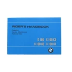 #01409798260.1 Bmw Motorrad Owner's Manual For R100, R100CS, R100RS & R100RT. Fixed Price $25.00.