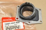 Nos Honda 1988-89 CR250 Carburetor Intake Pipe Manifold Boot 16221-KS7-830. Fixed Price $404.24.