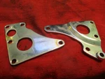 Triumph 650 750 Chrome Rear Motor Mounts 1971 1974 013726. Fixed Price $45.00.