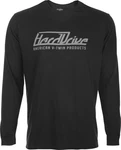 Harddrive Long Sleeve Tee Md Black/grey 800-0206M. Fixed Price $26.96.