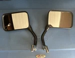 Superbike Gp Mirrors W/ Cuppini Brackets For Lambretta Scooter. Fixed Price $59.00.